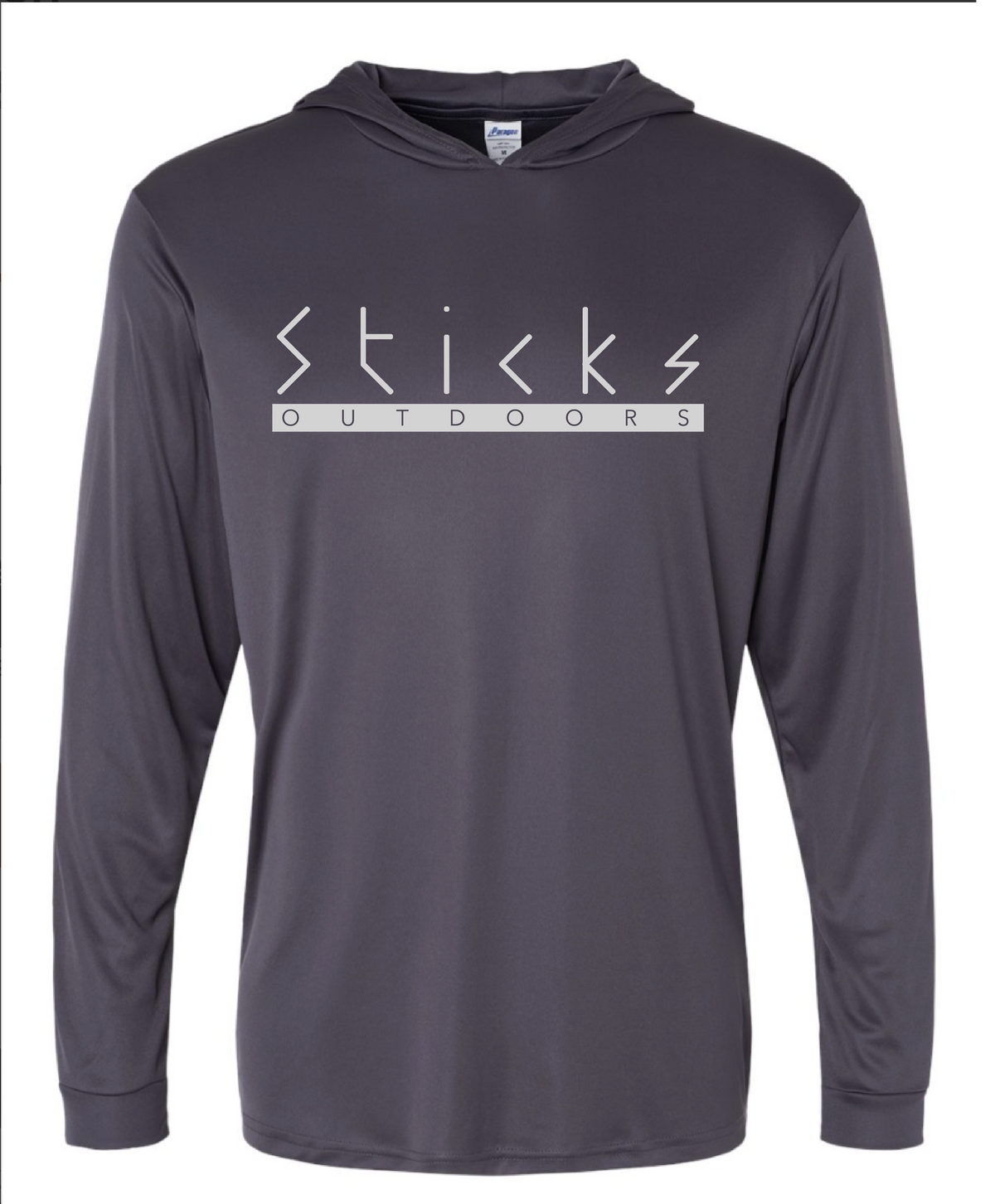 Long Sleeve Hooded Fishing Shirt | Graphite